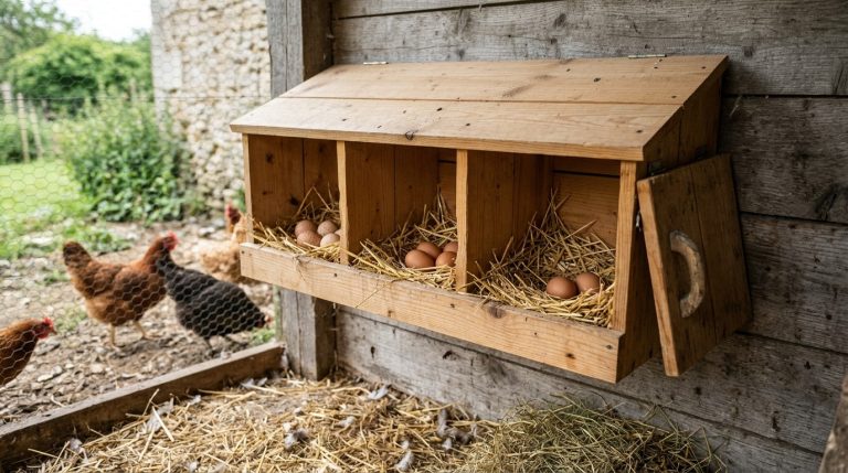 Pondoir pour poules pondeuses, bien le choisir