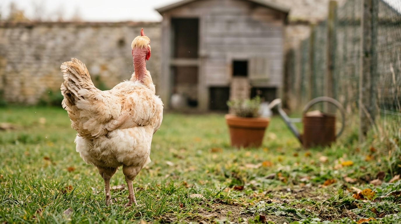Poule cou nu pondeuse, combien d'œufs par an ?