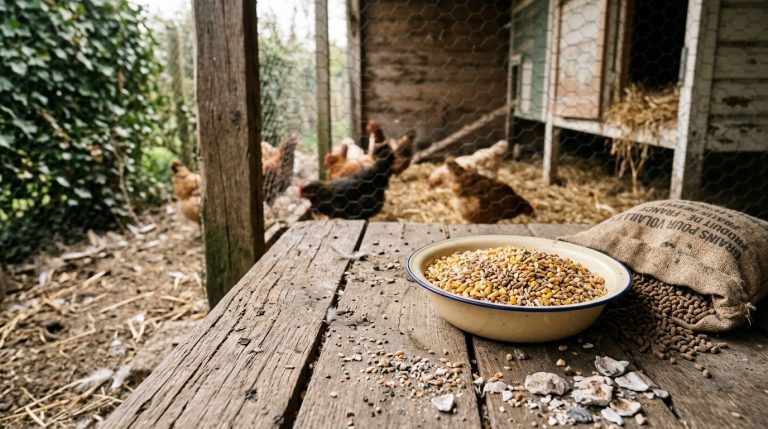 Que donner à ses poules pondeuses, grains ou granulés ?