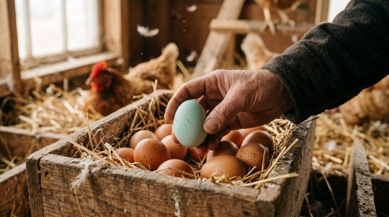 Quelles races de poules pondent des œufs bleus ?
